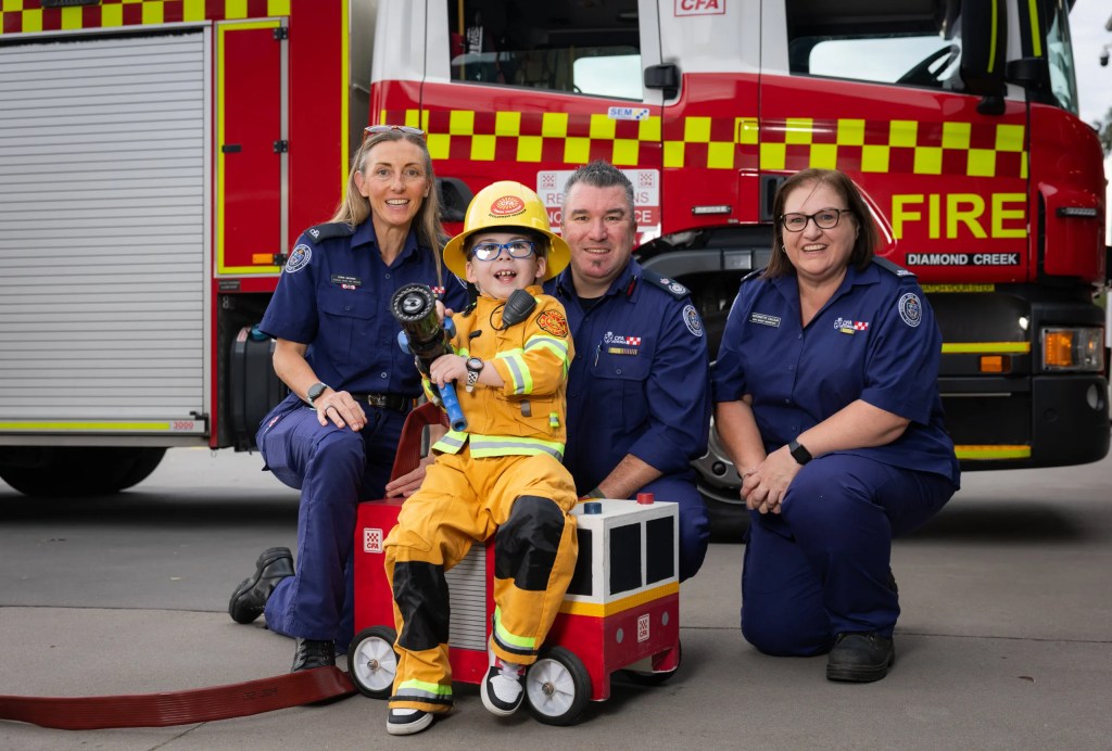 Oliver with Diamond Creek CFA